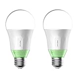 Kasa Smart Wi-Fi LED Light Bulb by TP-Link - Soft White (800lm) - 2 Pack (LB110)
