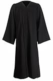 GraduationMall Unisex Premium Matte Graduation Gown Only