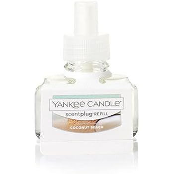 Yankee Candle Coconut Beach Scent Plug Refill, Fresh Scent