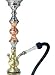 KHALIL MAMOON Basha ICE Chamber 36” Complete Hookah Set: Single Hose Shisha Pipe. Handmade Egyptian Narguile Pipes. These are Traditional Heavy Tri-Metal Hookahs
