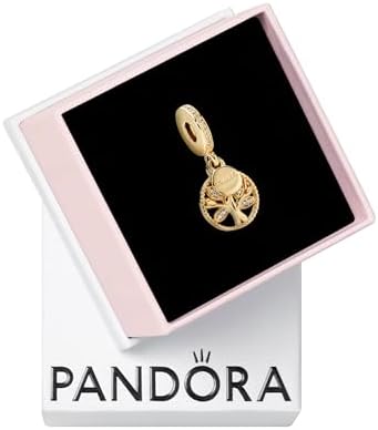 Amazon.com: PANDORA Padlock & Key Dangle Charm - Gift for Her