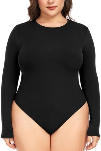 Amazon.com: MISSJOY Women's Zipper Sexy V Neck Long Sleeve Ribbed