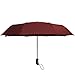 Mysuntown Windproof Auto Open Close Travel Umbrella Fiberglass Reinforced 8-Rib Umbrella