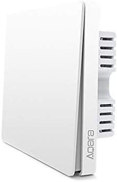 Aqara Intelligence Wall Switches, Touch Wi-Fi Switch Wireless Timing and Remote Control Via APP Work with Mijia and Apple Homekit (one button)