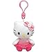 Ty Beanie Babies Hello Kitty Ballerina - Clip On Plush
