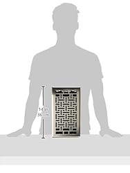 Decor Grates AJH612-NKL Oriental Floor