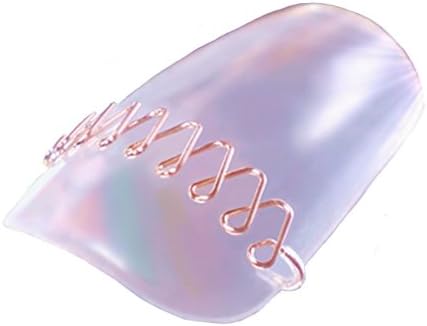 Makizume Block Hard Color-Silver - Shikahama Method Original Ingrown Toenail Correction Tool (Size-M)