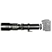 Neewer High Definition Multi-coated 500mm f/8 Manual Focus Telephoto Lens for Canon Nikon Olympus Fuji Pentax and Other Digital SLR Cameras by Using T-Mount(T Mount NOT Included)