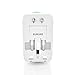 All in One Universal Travel Wall Adapter AC Power AU UK US EU Plug Adapter White Kit 2 USB Port HUB Surge Protector + 150 Countries Secure Safety Protect Portability Lightweight Top GREAT PRICE OCBAN