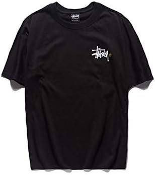 coolpos Classic Small C Cotton Loose Round Neck Short Sleeve Men Women Couple Casual T Shirt
