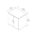 BUSH BUSINESS FURNITURE Series C Collection 30W Storage Cabinet in Mahogany