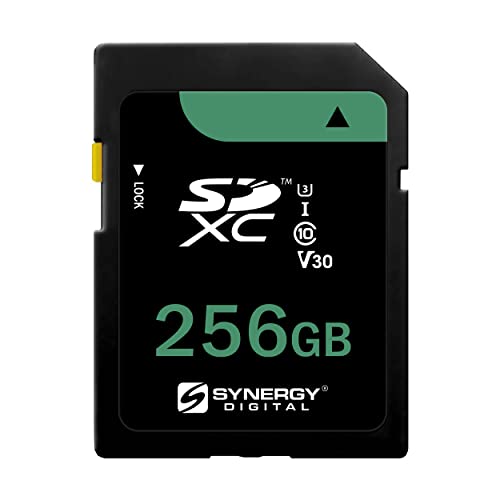 Internal Memory Ricoh Gr Iii Sd Card Synergy Digital 256GB, SDXC