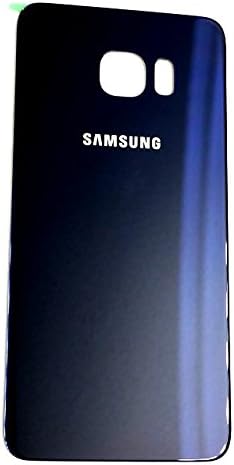 New OEM Battery Back Cover Glass Panel with Adhesive Preinstalled For Samsung Galaxy S6 Edge+ Plus G928 G928A G928P G928T G928V G928R ~ Black Sapphire + Screen Protector ~ USA