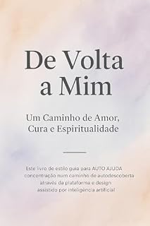 Livro DE VOLTA A MIM