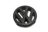 Amoutlet Matt Black Front Grille Emblem For VW Jetta / Bora MK4