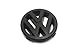 Amoutlet Matt Black Front Grille Emblem For VW Jetta / Bora MK4