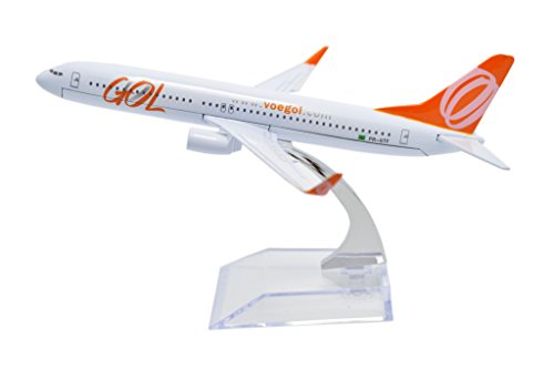 TANG DYNASTY(TM) 1:400 16cm Boeing B737-800 GOL Airlines Metal Airplane Model Plane Toy Plane Model