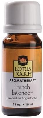 French Lavender Essential Oil by Lotus Touch - 100% Pure Essential Oil - Therapeutic Grade - Relaxing & Calming Soft Floral Scent - Massage & Spa Aromatherapy - 10 ml Bottle