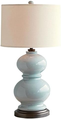 Muidege American Style Rural Hulu Ceramic Desk Lamp Creative Nordic Modern Simple Living Room Bedside Bedding Lamp