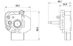 16060-KVS-J01 Position Sensor TPS Set for Honda