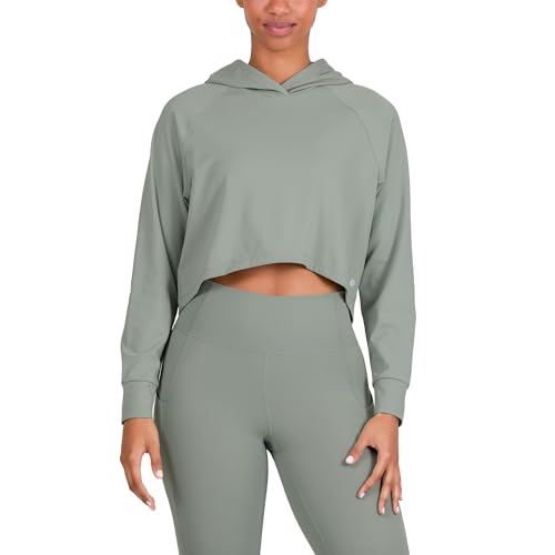 YITTY Active Women's UltraLuxe Cropped Hoodie