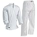 Century Karate Martial Arts Uniform with Belt Light Weight White Cotton Elastic Waistband & Drawstring for Adult & Children Size 000 - 7 (Size 0 55-70lb 3ft 10in - 4ft 3in)
