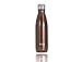 Reej Stainless Steel, 17 OZ / 500 ML Double Wall, Vacuum Insulated, Cola Shaped Thermos Bottle (Bronze)
