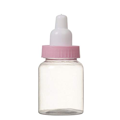 Inches Baby Bottle Shower Favor,Mini Plastic Candy Bottle,Baby