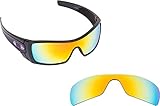 Best SEEK OPTICS Replacement Lenses Oakley BATWOLF - Polarized 24K Gold Mirror