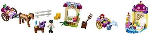 LEGO Juniors Stephanie's Horse Carriage 58pcs &amp; Juniors Ariel’s Dolphin Carriage 70pcs Playset 2 Pack Building Toys