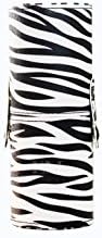 Zebra Print Brush Case Canister