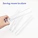 4 Pcs Thick Clear Placemats Wipe Clean Plastic Placemats Set of 4 Placemat for Kitchen Dinner Table Place Mats Dining Placemats Plastic Waterproof, Wipeable