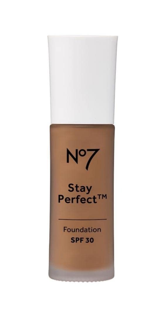 No7 Stay Perfect Foundation (New Formula) - Mocha spf30