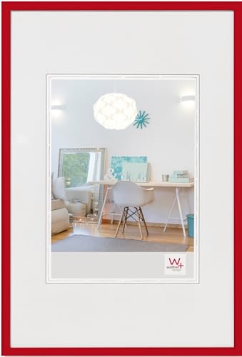 walther design New Lifestyle Picture Frames, Pack of 3, Red, 18 x 24 cm