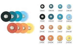 MADRID DENTAL SUPPLY Sof-Lex Finishing and Polishing Discs Refill Contouring, Pop-On, All Sizes (Package of 85) by 3M (2381C)