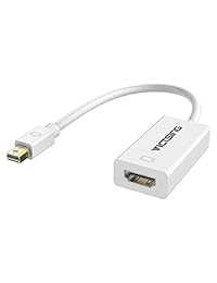 VicTsing Mini DisplayPort (Thunderbolt) a HDMI adaptador 1080P HDMI hembra Thunderbolt 1 2 compatible con Apple MacBook Pro Air, iMac, Mac Mini, Microsoft Surface Pro, Monitor, Proyector