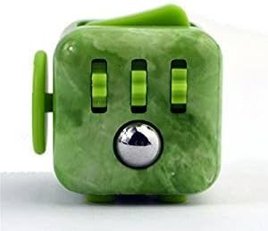Coopei Fidget toys Cube for Fidgeters! Stress Relief Anxiety Attention Desk Toy for Adult and Children (Green Emerald)