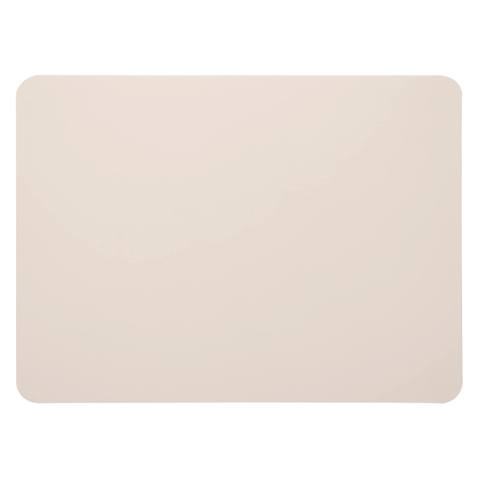 EXCEART Silicone Placemat Dining Room Heat Insulation Stain Resistant Eat Mats for Table Washable Recycled Non- Slip Place Mats 40X30cm Beige