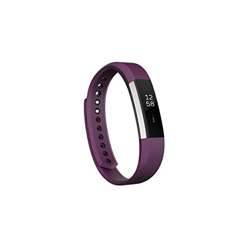 Fitbit Alta Wireless Activity and Fitness Tracker Smart Wristband, Plum, Large (6.7-8.1 in) (Certified Refurbished)
