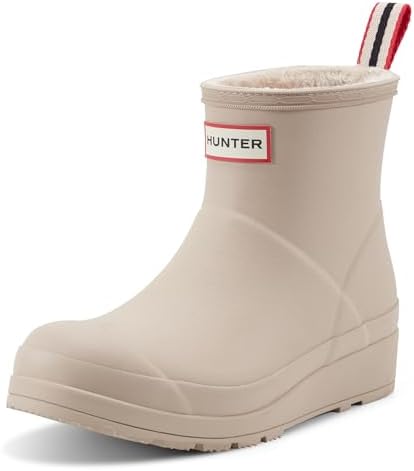Amazon.com | Hunter MENS IN/OUT PUFFER KNITTED CUFF BOOT Sneakers