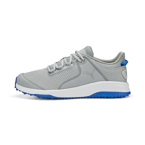 [PUMA] [プーマ] ゴルフシューズ フュージョン グリップ メンズ ラットライトグレー/プーマ シルバー/プーマ チーム ローヤル (377527)(05) 26.5 cm
