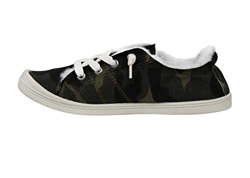 Steve Madden Womens Noise Fabric Low Top Lace Up Fashion Sneakers Size