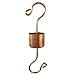OmegaMoats Hummingbird Feeder Ant Guard Moat + Heavy Duty S-Hook - Best Protection for Nectar Feeders - 3 Free Cleaning Brushes!