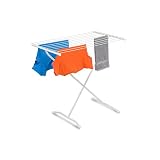 Honey-Can-Do DRY-01227 X-Frame Metal Folding Drying Rack, White (Kitchen)