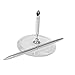 Tinksky Round Pen Holder Signing Pen Set for Wedding Bridal Engagement Favors (Silver)