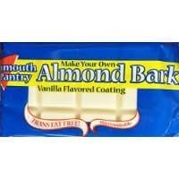 Amazon Com Plymouth Pantry Almond Bark Vanilla Baking Bar 24 Oz