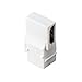 HDMI Keystone Jack Inserts 90 Degree, MACTIS 5 Pack Angled HDMI Inline Keystone Coupler Female to Female (White) (5 Pack, HDMI(90 Degree))