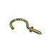 Dorman Brass Plated 7/8 Inch Cup Hooks - 120 Hooks