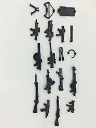 Dgdhf 500 Pieces Military Army Weapons Bricks