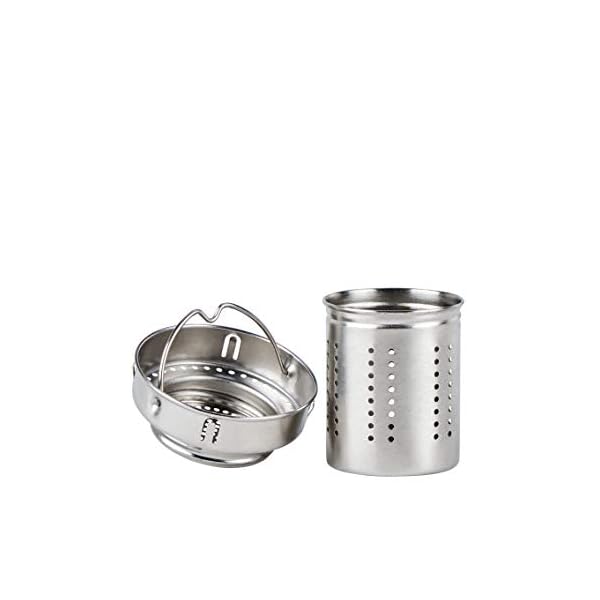 Emsa N20804 Tea Mug Teebecher aus doppelwandigem Glas | 0,4 Liter | herausnehmbares Sieb | BPA-Frei | 100% dicht | auslaufsicher | spÃ¼lmaschinengeeignet | 360Â°-TrinkÃ¶ffnung | Rot – Bild 7